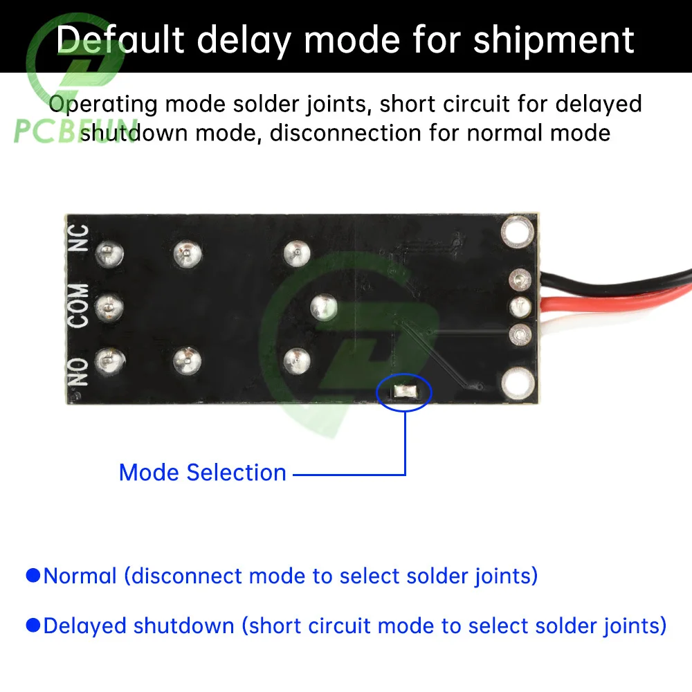 PWM Electronic Switch Relay 5-18V Model Airplane Car Model Boat Model Remote Control Aerial Light Control Can Be Set Delay