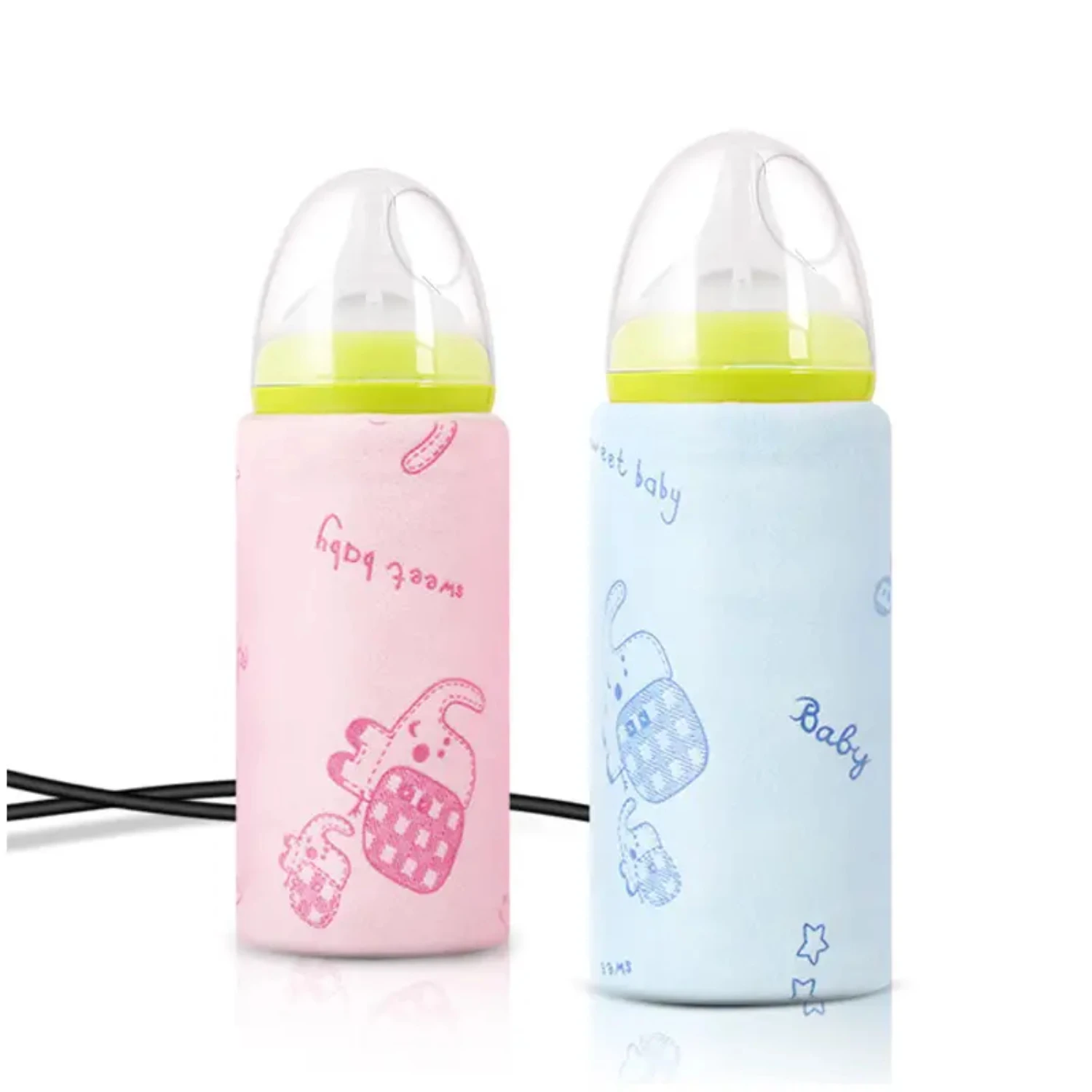 USB Baby Bottle Heater - Insulated Milk Warmer Bag - Convenient Nursing Accessory