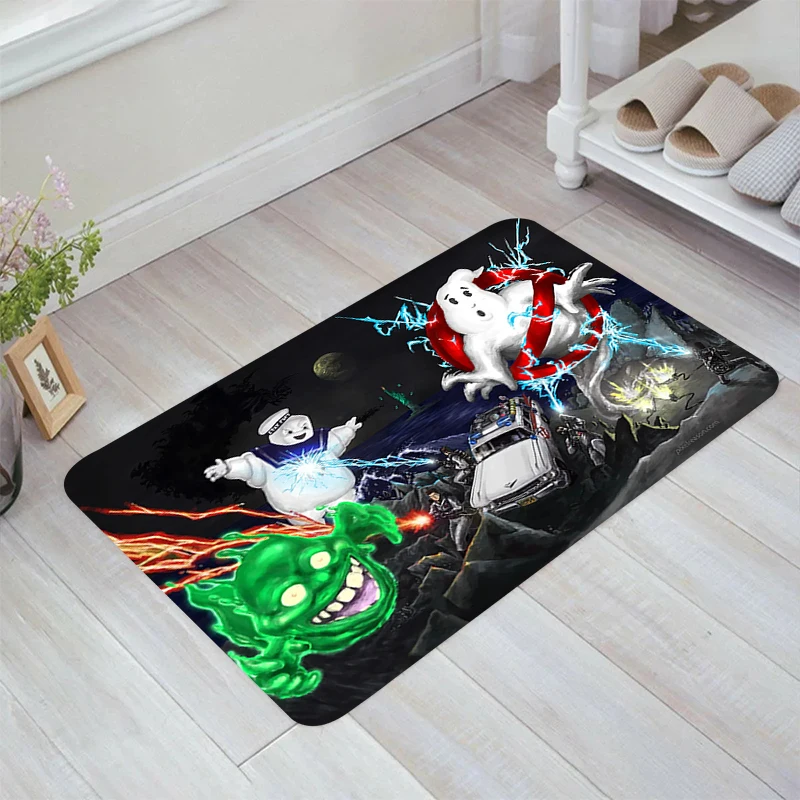 

Carpets Classic Movie G-Ghostbusters Floor Mat Aesthetic Room Decoration Kitchen Carpet Balcony Rugs Home Doormat Entrance Door