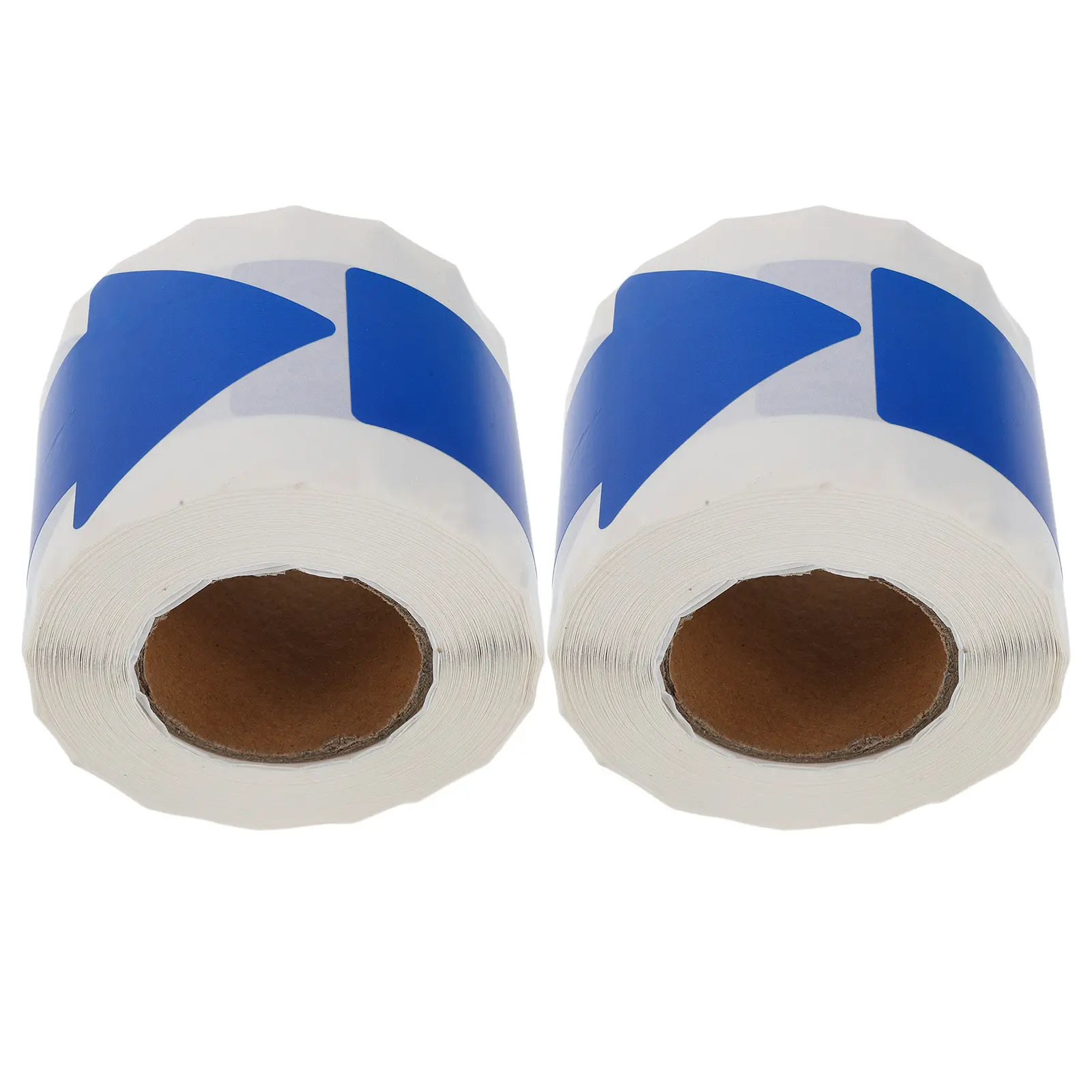 2 Rolls Industrial Pipe Adhesive Arrow Stickers Directional Labels Water Pipeline Flow Markers Self Adhesive Plumbing Gas Pipe