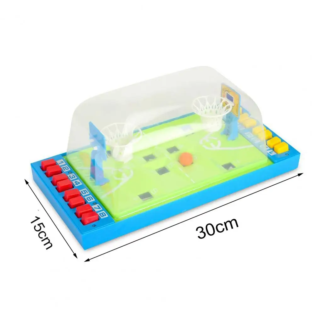 Children Basketball Game Basketball Board Game for 2 Players Educational Finger Push Toy Mini Indoor Basketball Shoot Hoop Court