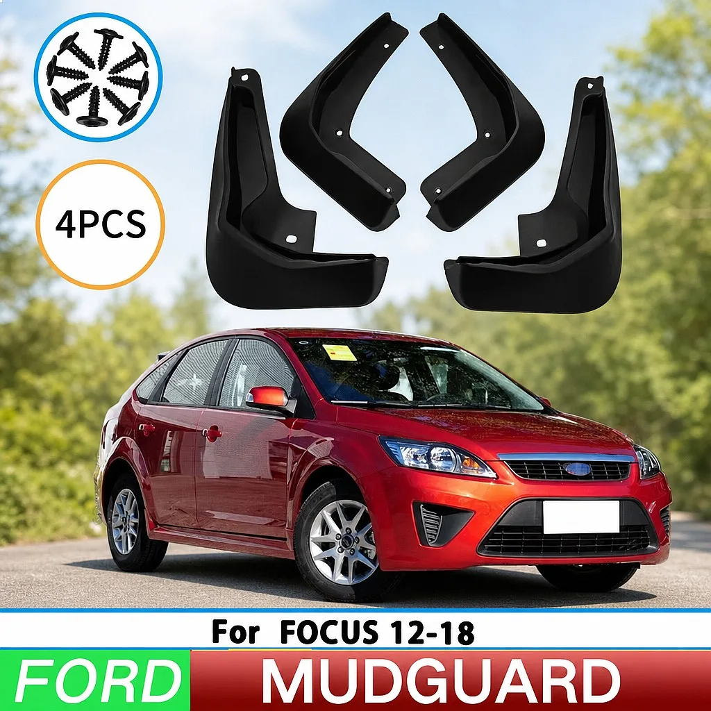 

Splash Guards Mudguards for Ford Focus Hatchback 2012-2018 Front Rear Wheel Mud Flaps Car Accessories