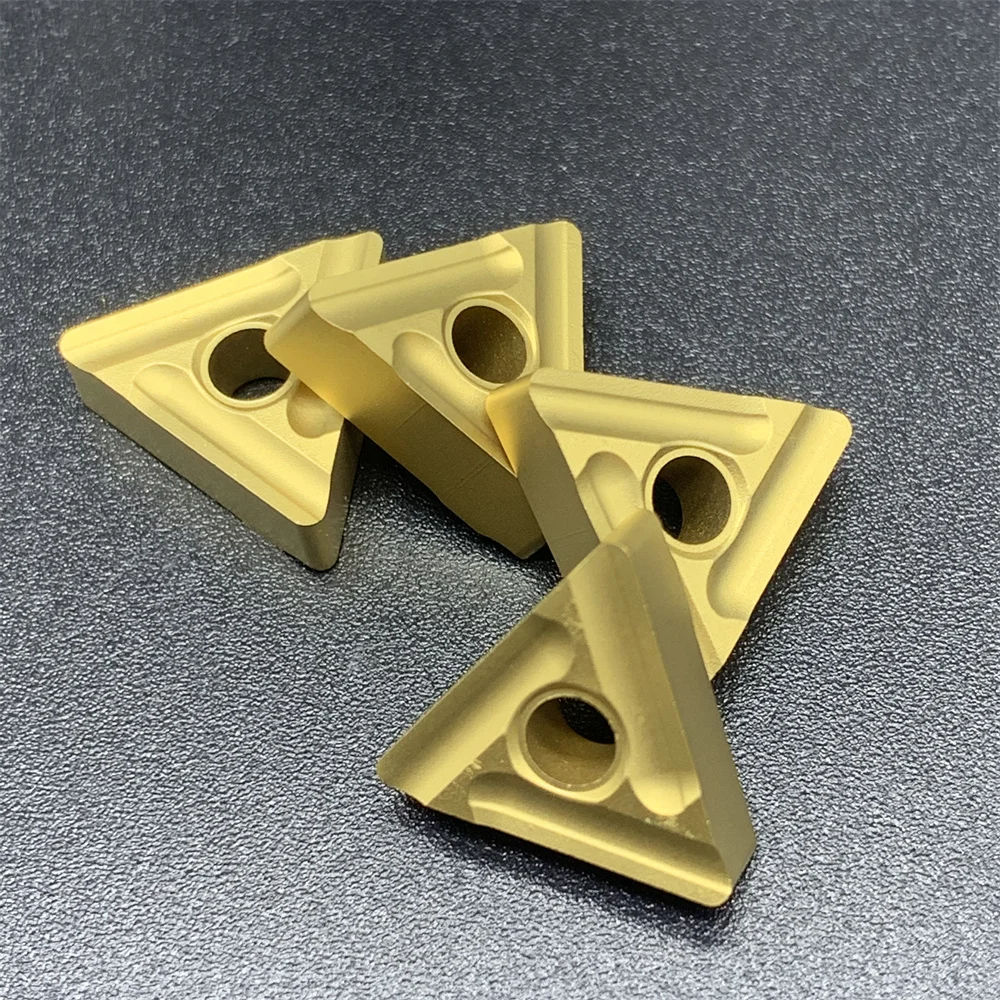 10PCS TNMG160408L-S T9125 CNC Lathe Tools Carbide Inserts High Quality External Turning Tools Steel Parts TNMG160408