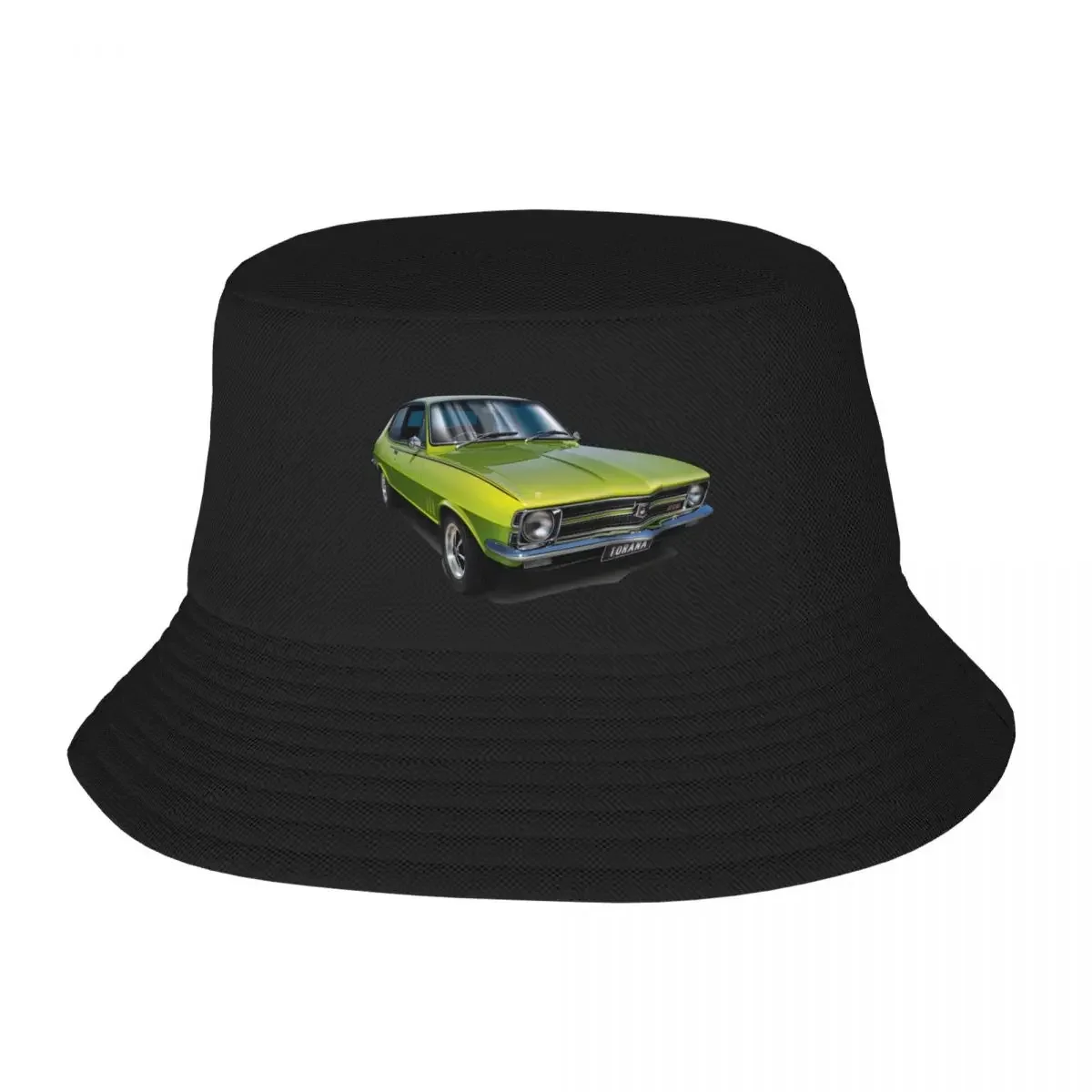 Illustrated Holden LC GTR Torana - Lime Green Bucket Hat Ball Cap Sunhat Tactical Cap western Hat Girl'S Hats Men's