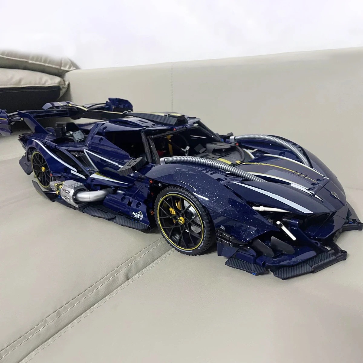 

1:8 технический механический скоростной автомобиль, строительный блок, городские гонки, модель спортивного автомобиля, кирпичные игрушки для детей, подарок на день рождения MOC