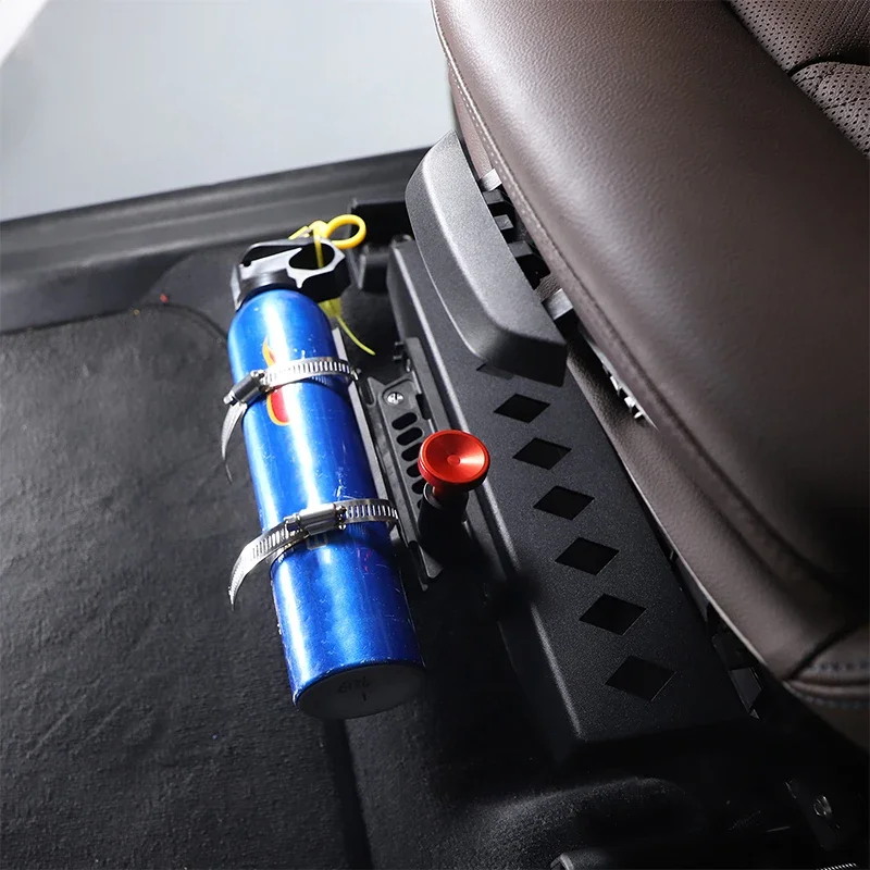 For BMW X3 G01 2018-2023 aluminum alloy black car co-driver  Extinguisher Bracket  car interior modification accessories
