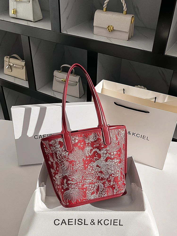 new-chinese-sle-embroidered-wedding-bag-caeislkciel-trendy-design-oulder-tote-bag-soft-pu-leather-geometric-pattern