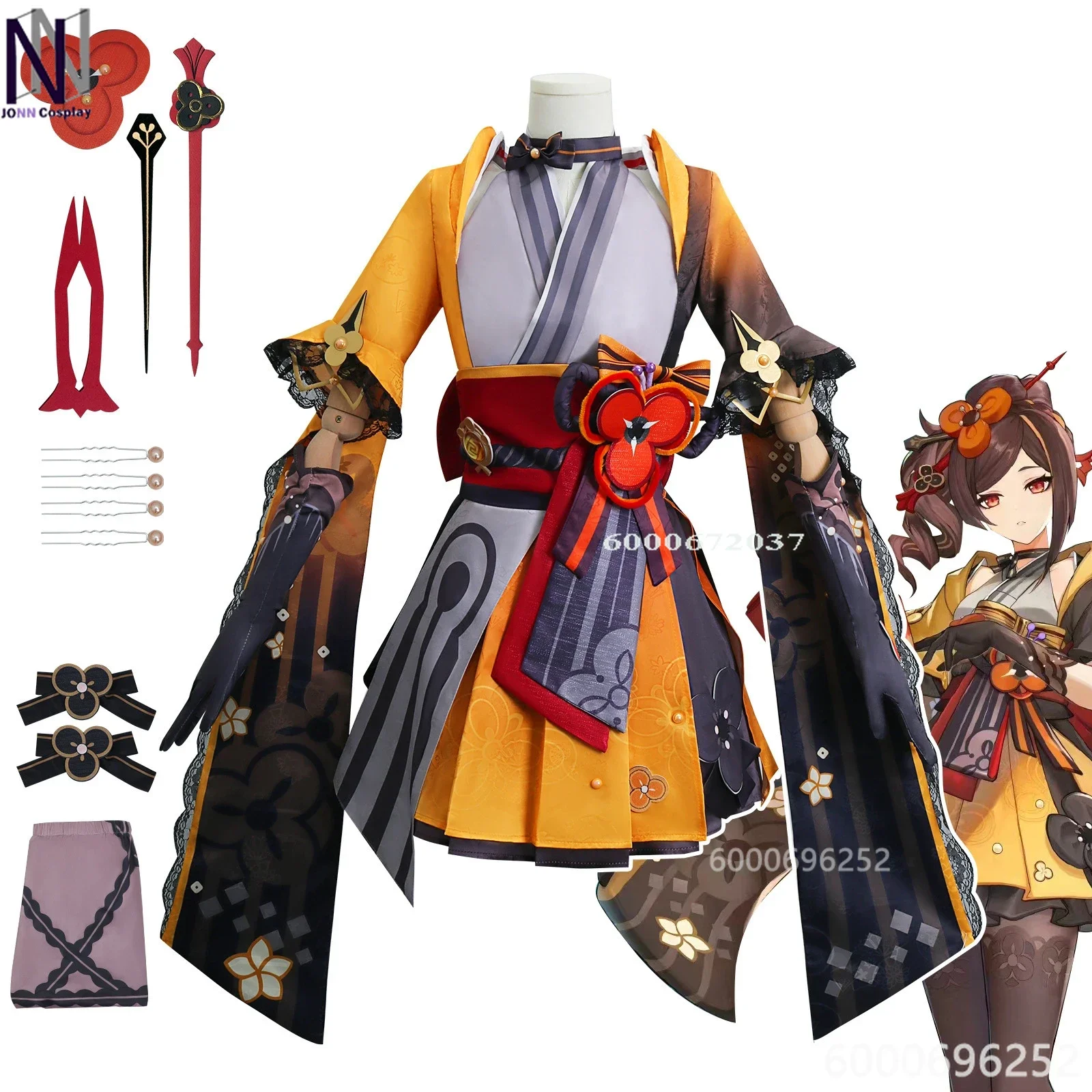 Genshin jogo de impacto raiden shogun cosplay traje uniforme peruca anime estilo chinês terno de halloween conjunto completo para mulher nova chegada