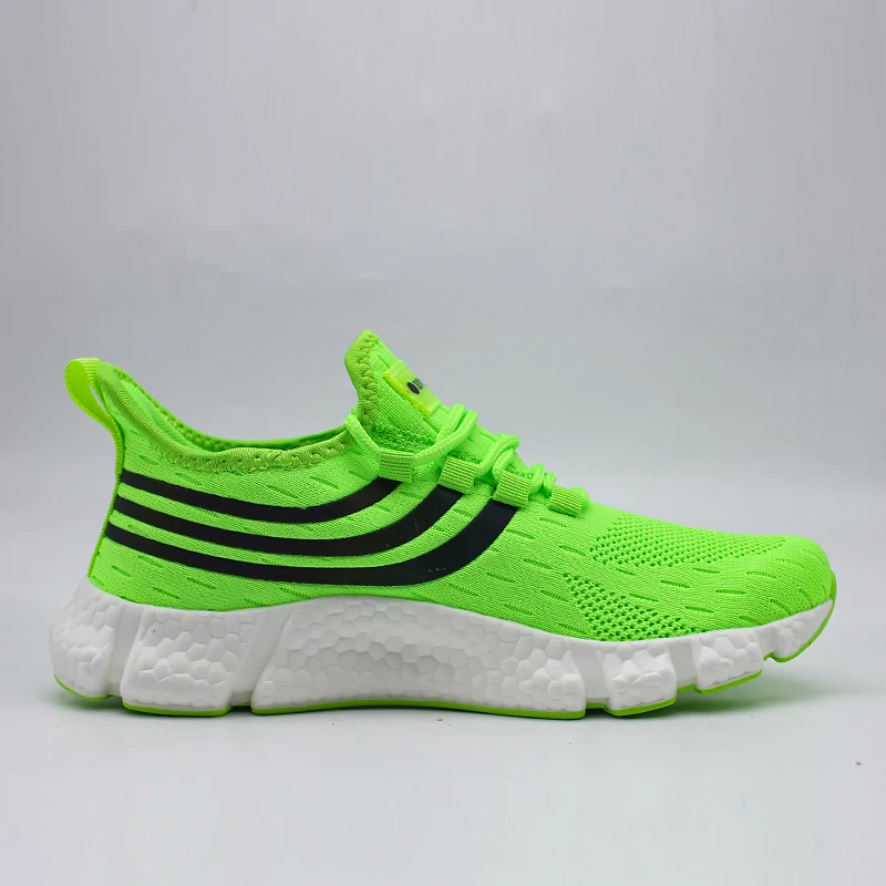 Green Men\'s Sneakers Breathable Running Shoes For Men Comfortable Classic Casual Shoes Women