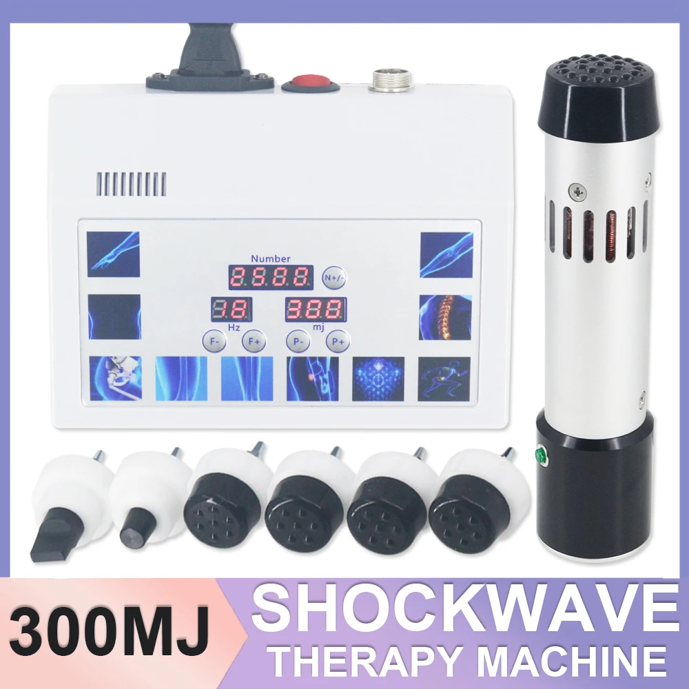 

Аппарат для ударно-волновой терапии, 7-головочный массажер для тела, лечение ЭД, облегчение боли в плечах и спине, ударно-волновой массажер