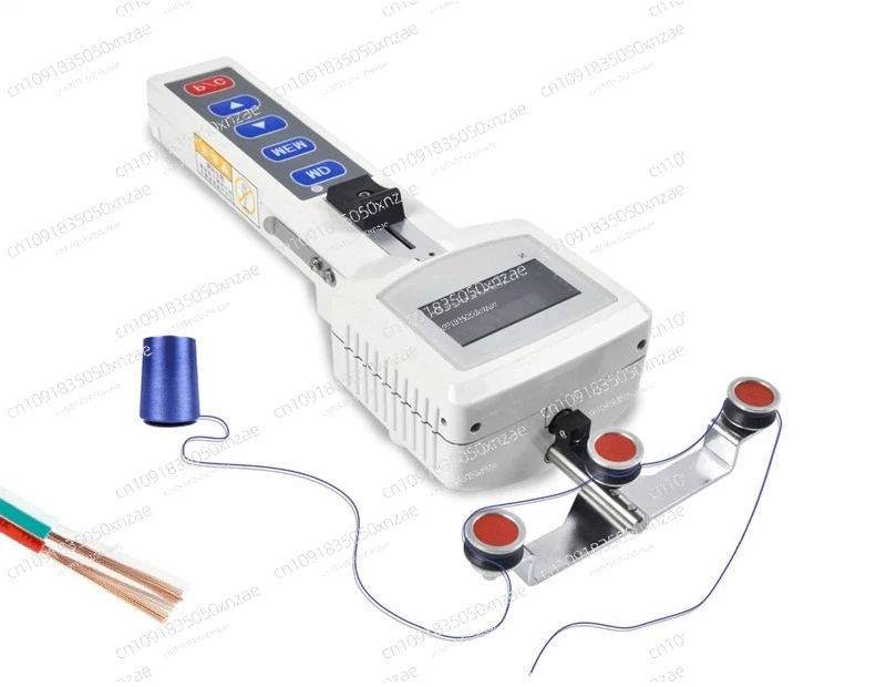 

Ручной цифровой измеритель натяжения проволоки и кабеля Измеритель натяжения стальной проволоки Ватно-волоконное проволока