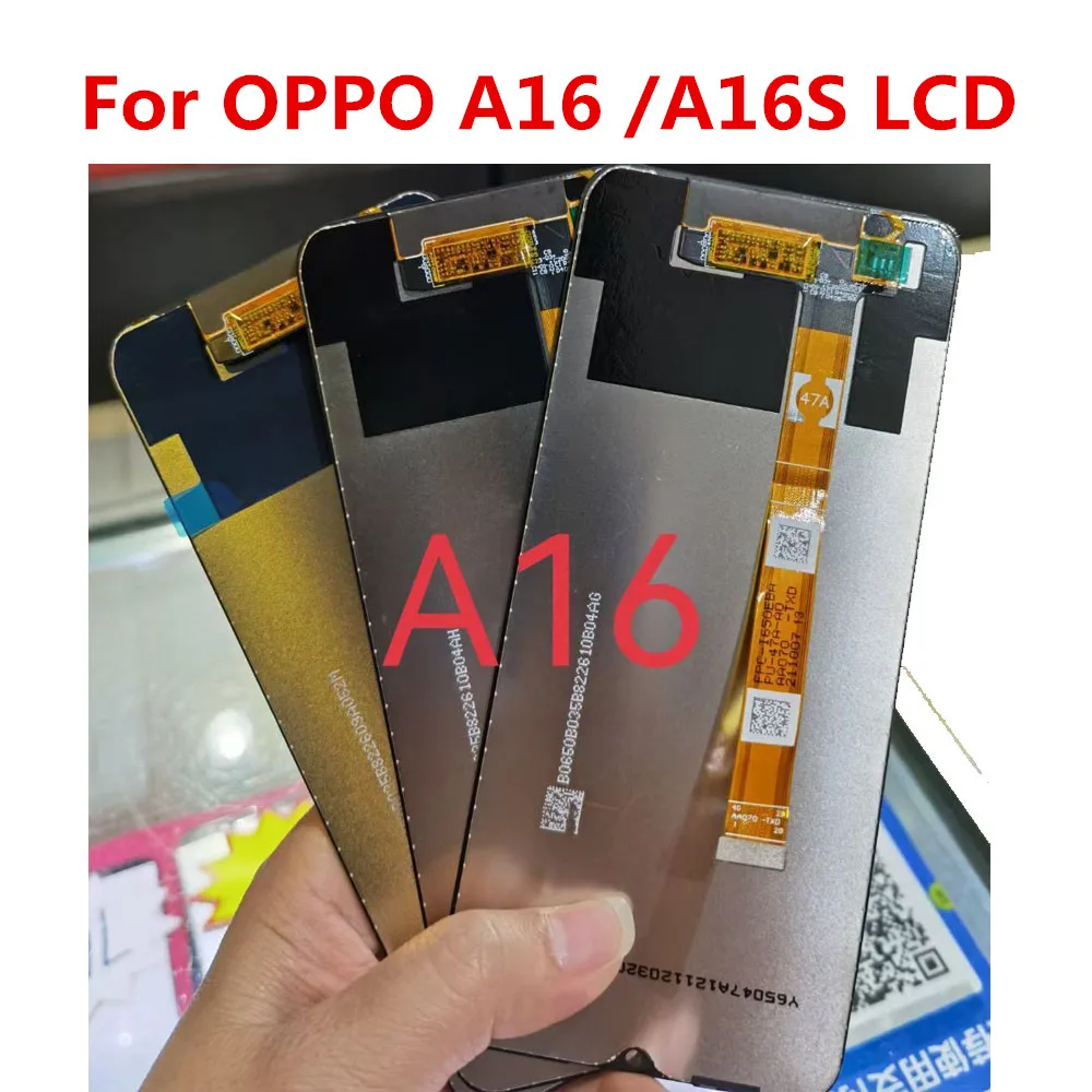 

6.52" For OPPO A16 2021 CPH2269 LCD Display Touch Screen Digitizer Assembly With Frame For OPPO A16 A16s