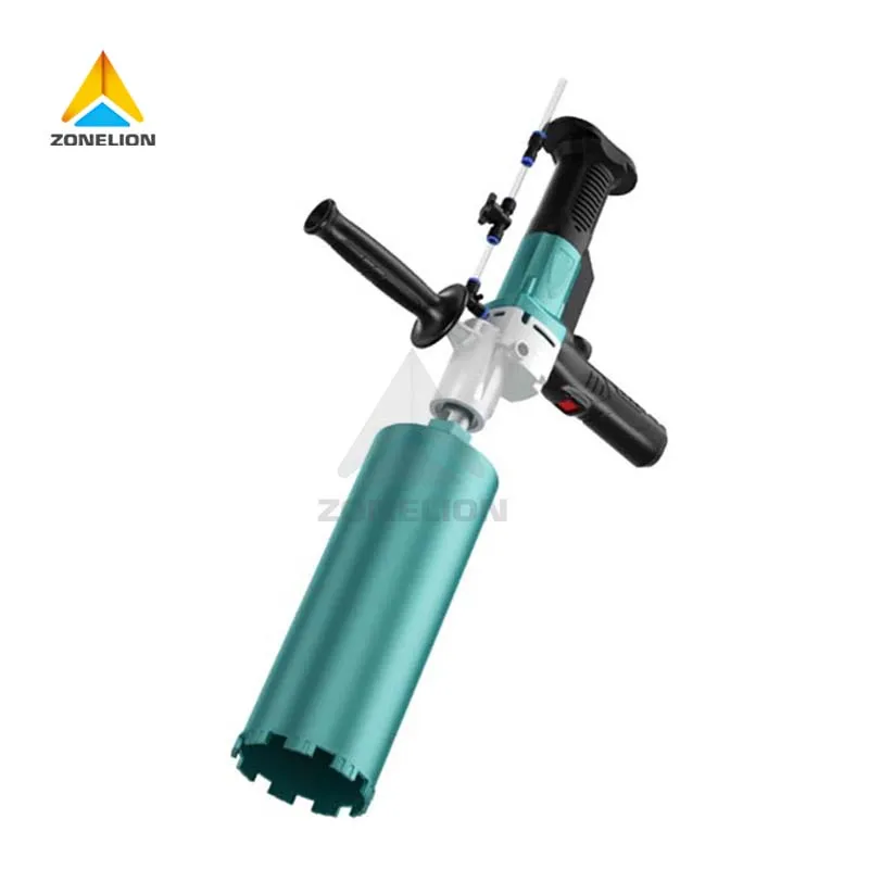 High Torque Motor Handheld Diamond Core Drill For Heavy Duty Construction Work