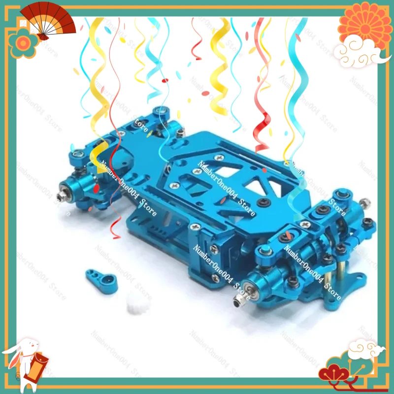 

1/28 Electric RWD Metal RC Car Model Rear Drive Remote Control Drift Vehicle