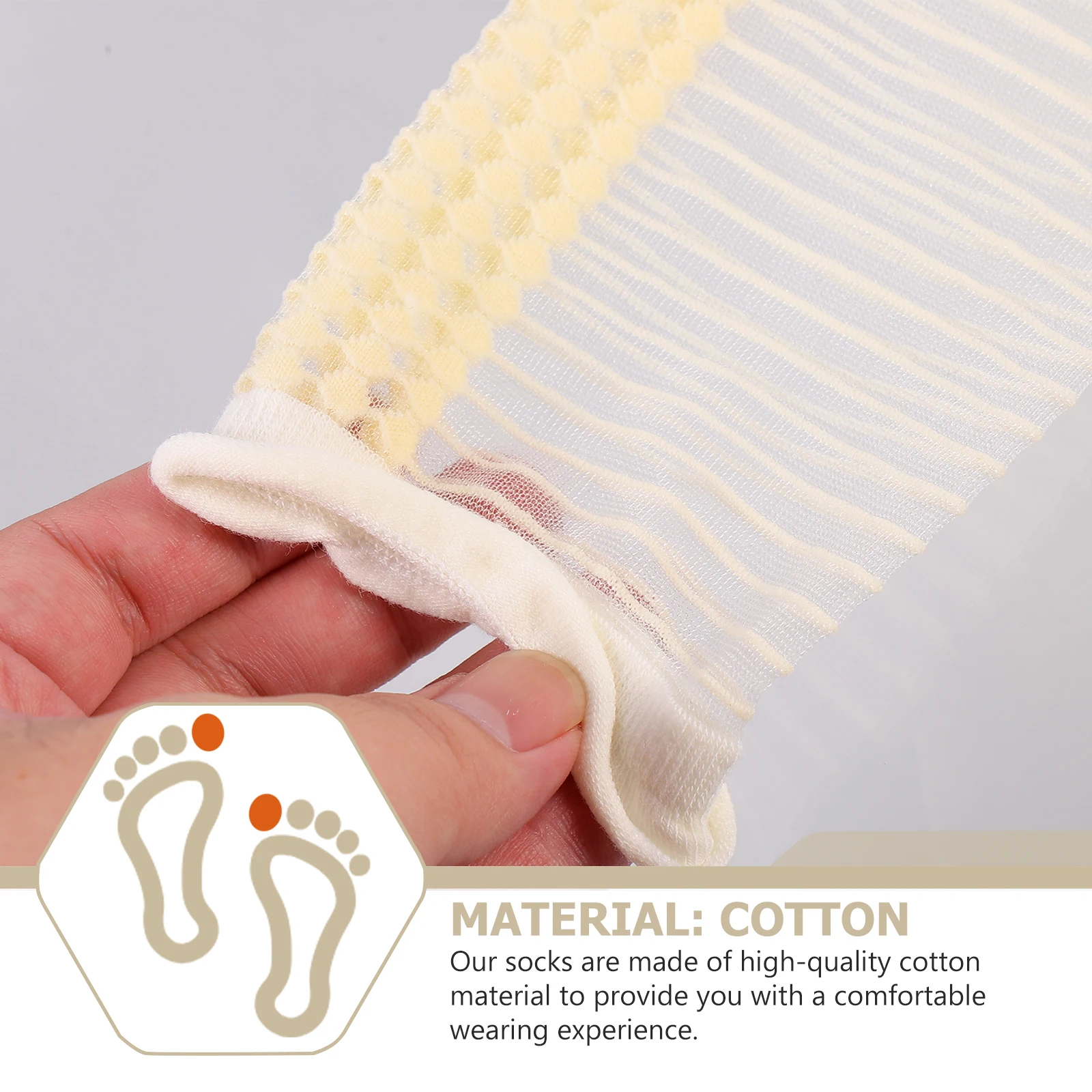 

1 Pair Flops Sandal Japanese Tabi Toe Socks Non Slip Breathable Nylon Thin Female Socks For Spring Summer Autumn