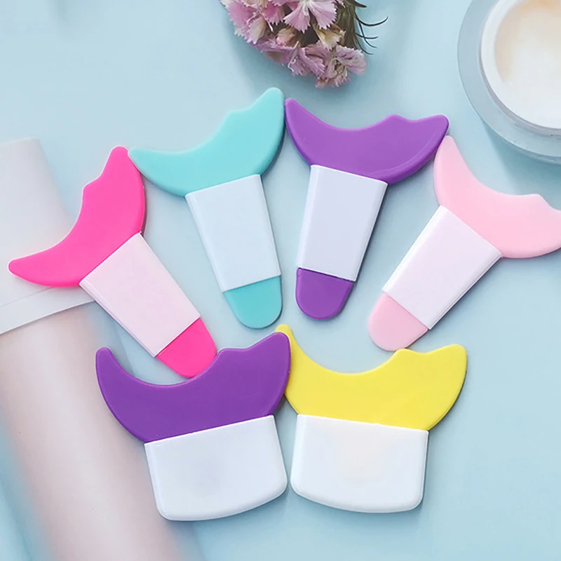 1Pc Siliconen Oogschild Oogschaduw Applicator Onder Oogbeschermer Om Fallout & Vlekken Te Voorkomen Herbruikbare Make-Up Tool Voor Beginners