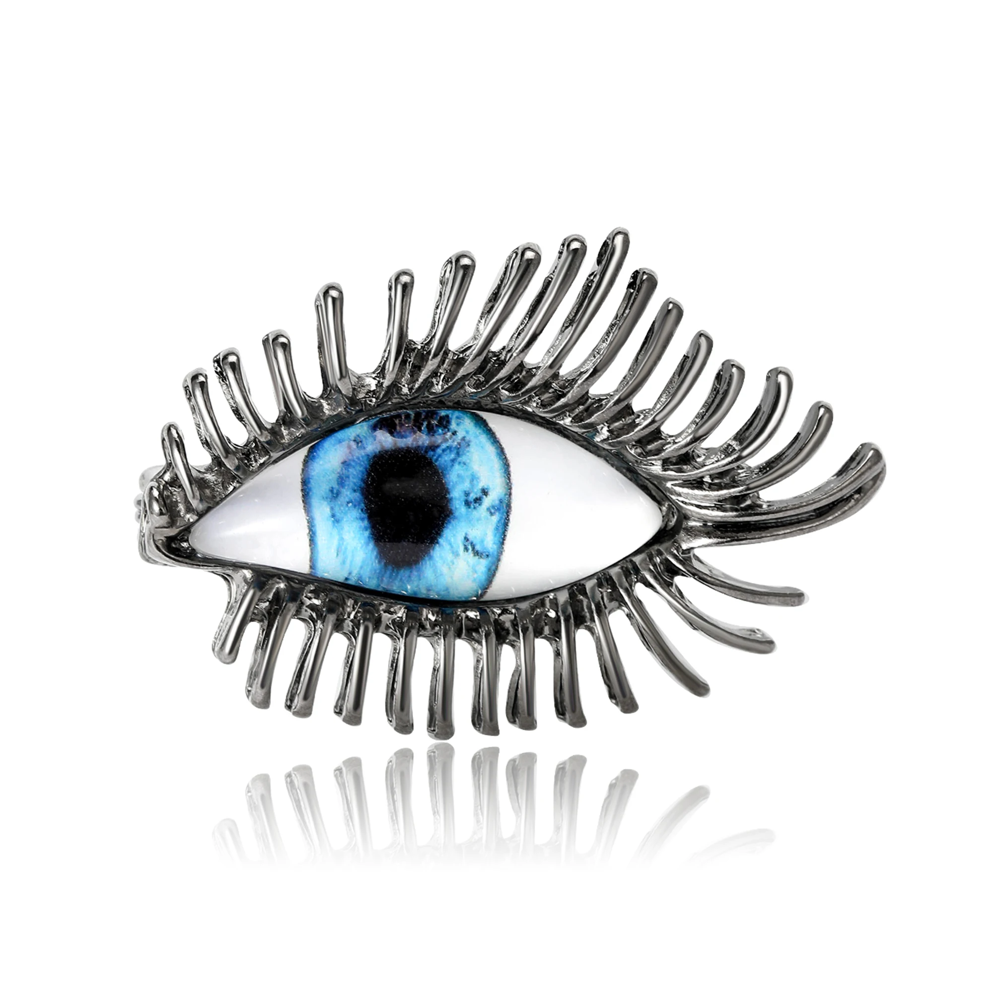 Charming Eye Brooches Pins for Women Unisex Beautiful Eyes Party Casual Pins Gifts