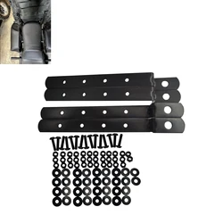 Ajustável Universal Hard Trunk Saddle Bag, Montagem Suporte para Motocicleta Cruiser