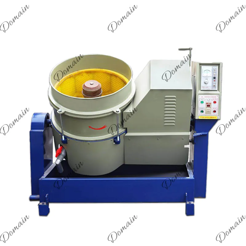 Eddy current grinding polishing machine vibrating and finishing machine water flow rust removal chamfering and deburring machine