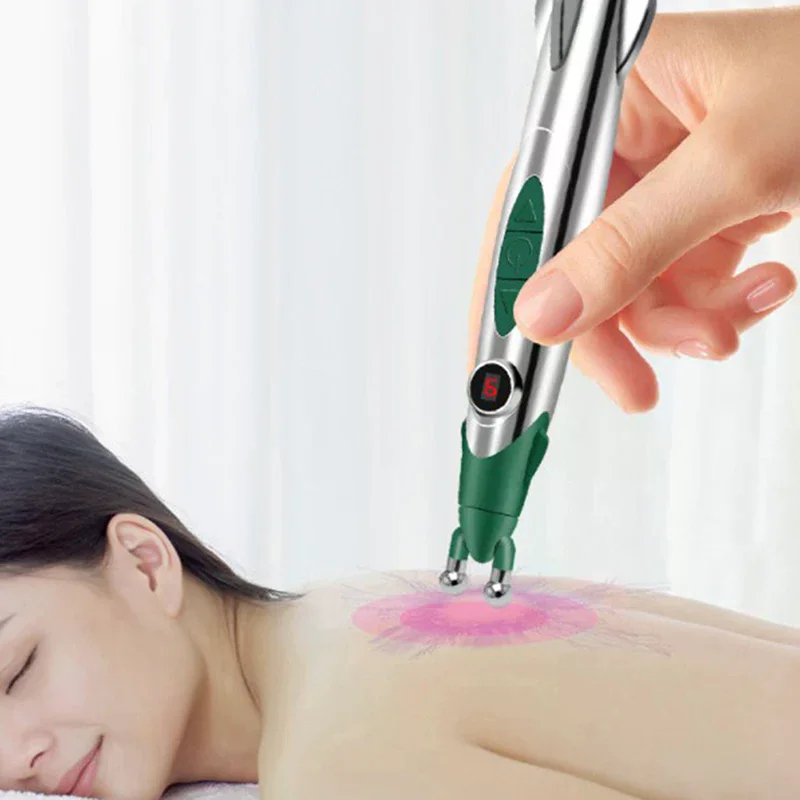 /JCS/Electric Massage Pen Muscle Circulation Massage Acupuncture Massager Meridian