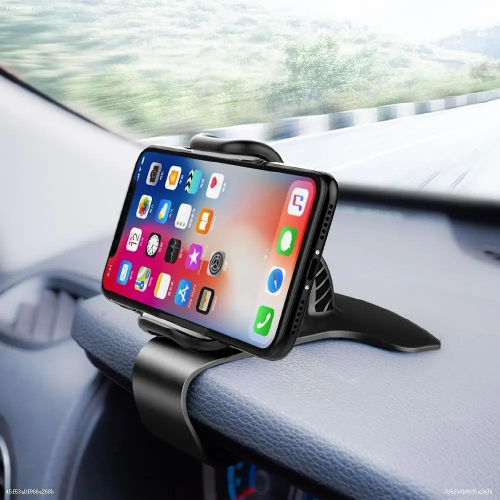 Car Phone HolderEasy Clip Mount Stand Panel Multi Functional Universal Dashboard GPS Navigation Bracket Holder