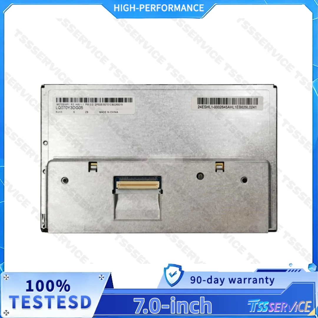 

LQ070Y3DG05 7.0" 800x480 Parallel RGB TFT LCD – 50 pins WLED Industrial Display