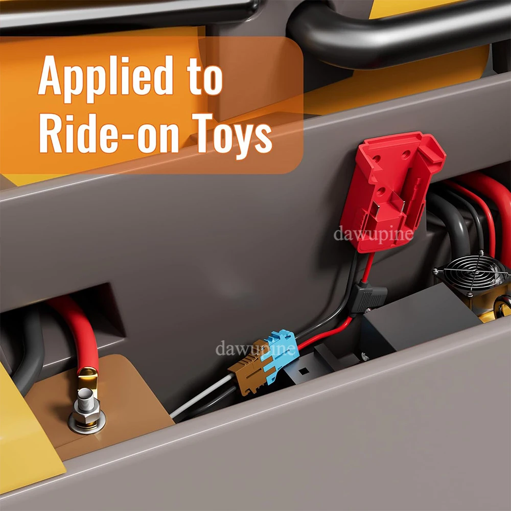 Power Wheels DIY-Adapterkabel für Makita, Milwaukee, Dewalt 18V 20V Akku, für Peg-Perego Kinderfahrzeuge – Detail 15