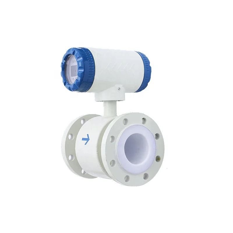 Integrated Electromagnetic Flowmeter, Acid-base Sewage River Water Flowmeter