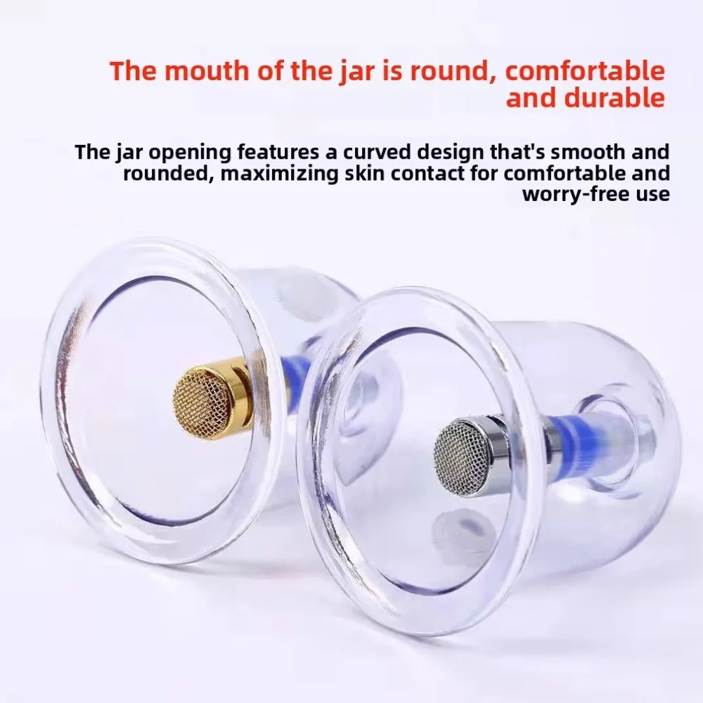 Wholesale Magnetic Therapy Cupping Set Air-Cupping Cups Specialized Traditional Chinese Medicine Promote Qi Blood