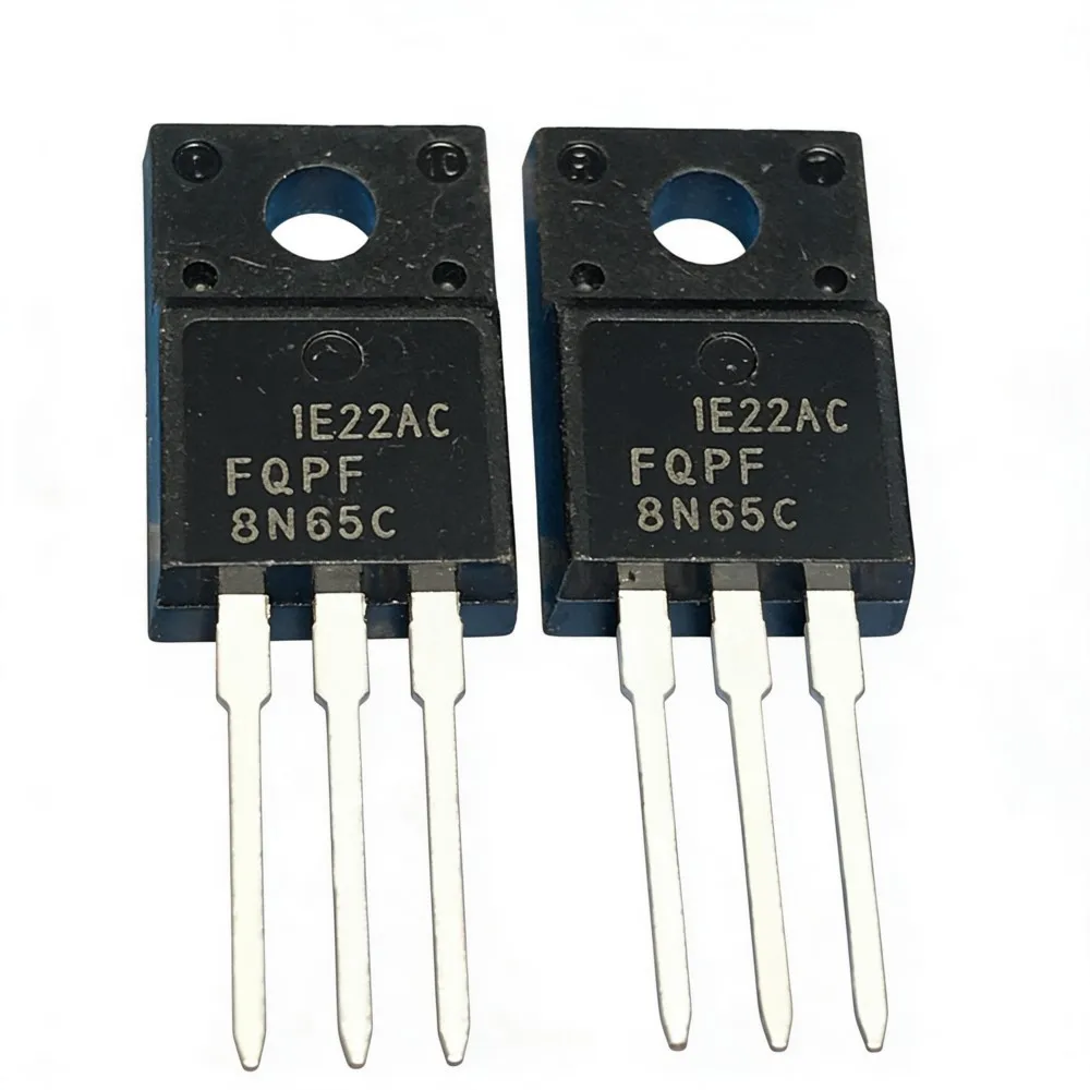 5PCS FQPF8N65C 650V 8A BTA06-600SW 6A 600V P3NK90Z STP3NK90Z 900V 3A FCPF11N60F 60V 11A IRFB4620 200V 25A RJP63K2