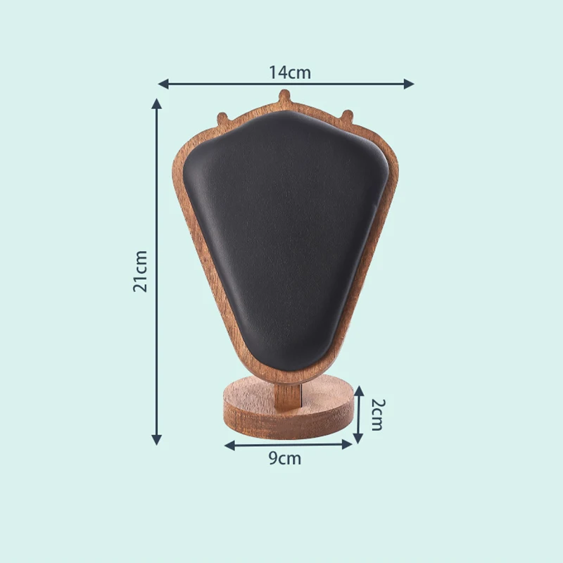 1 قطعة مجوهرات نموذج قلادة رف الخشب إطار مجوهرات نافذة عرض قلادة المنظم مجوهرات عرض موقف اطلاق النار الدعائم جديد #6