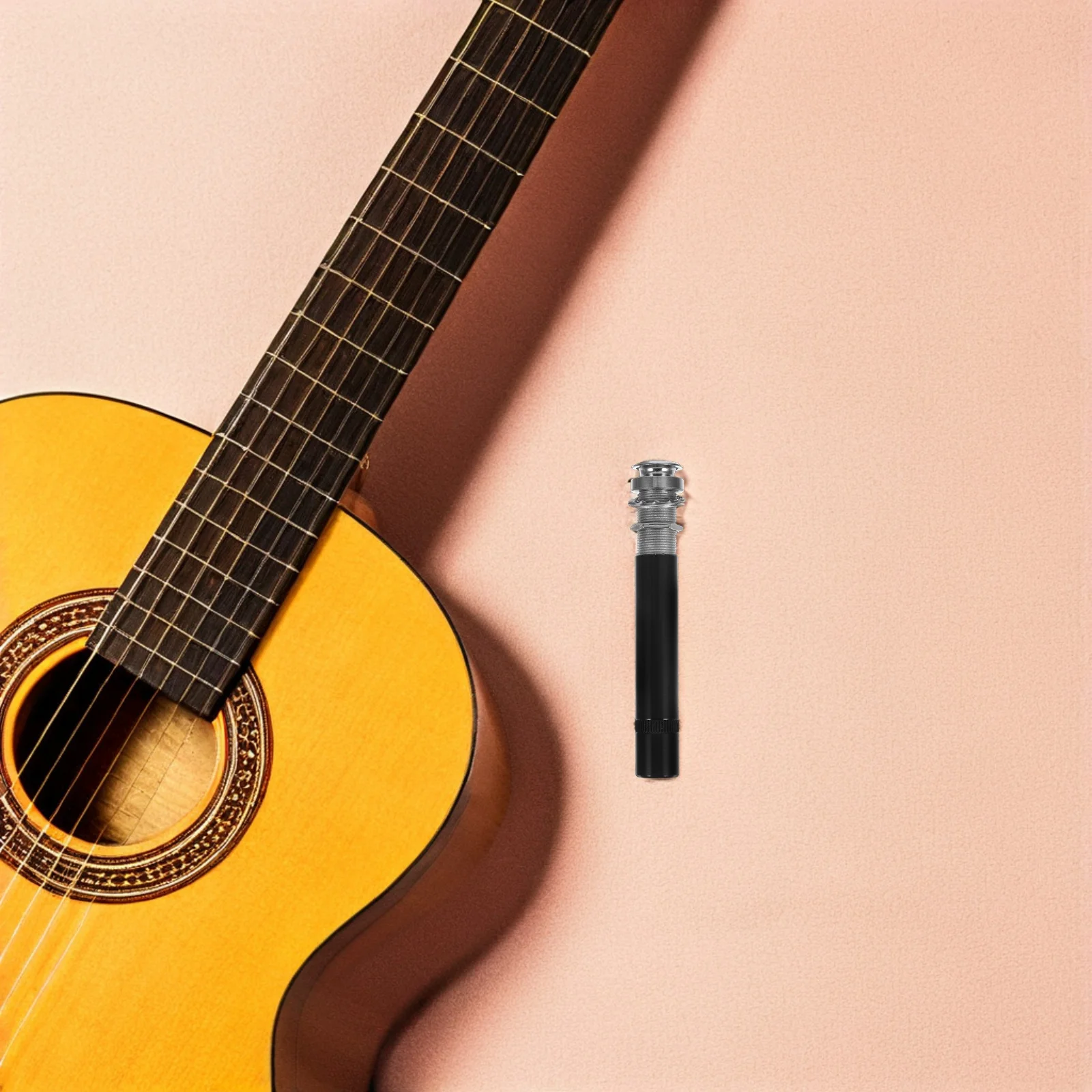 

Guitar Endpin Jack Metal Stereo Output Plug Easy Installation for Electric Bass Acoustic Guitar Instruments Accessories