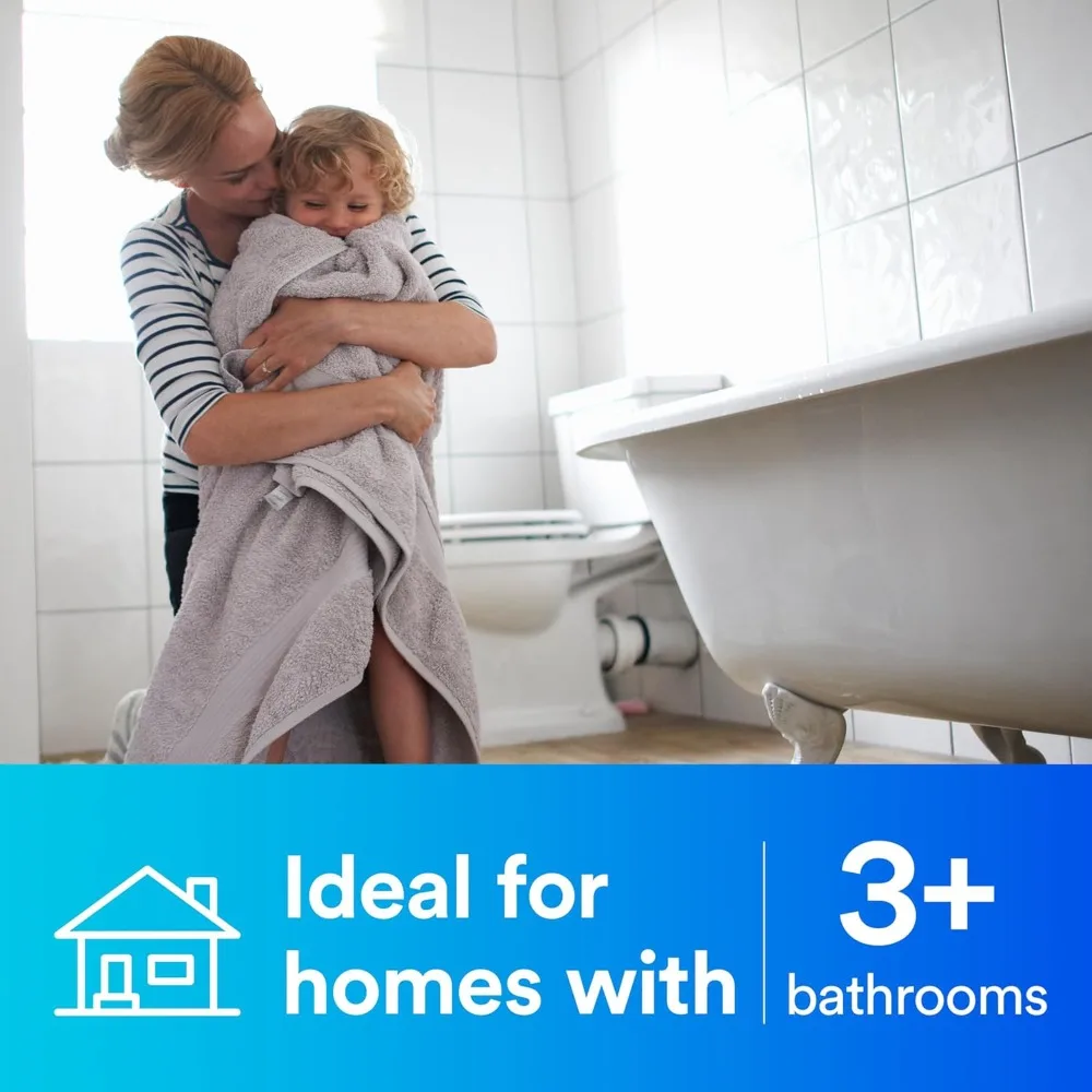 3M Whole House Sanitary Quick Change Water Filter System AP904, Reduces Sediment, Chlorine Taste and Odor, and Scale