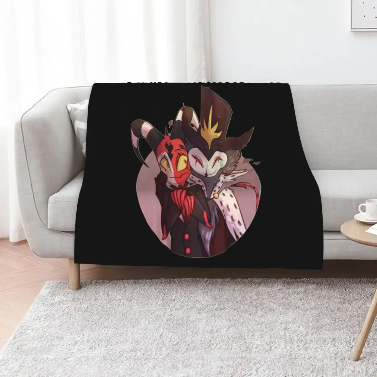 

Blitzo & Stolas Throw Blanket christmas decoration Decorative Throw Softest Stuffeds Blankets