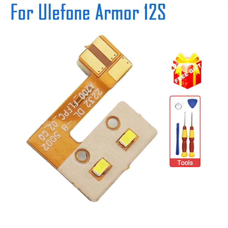 

New Original Ulefone Armor 12S Flash Light Cable flex FPC Accessories For Ulefone Armor 12S Smart Phone