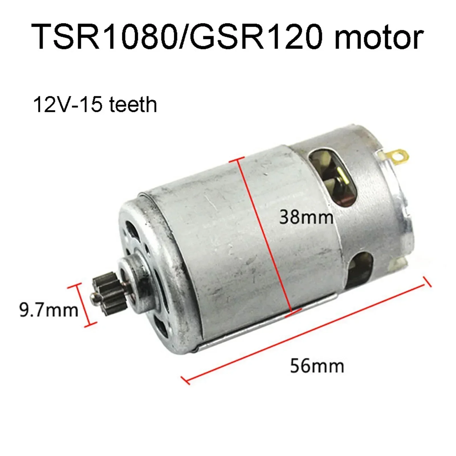 

12V/14.4V Lithium Electric Drill Motor For Bosch TSR1080-2-LI GSR120LI Lithium-ion Power Drill ELECTRICAL Motor Accessories