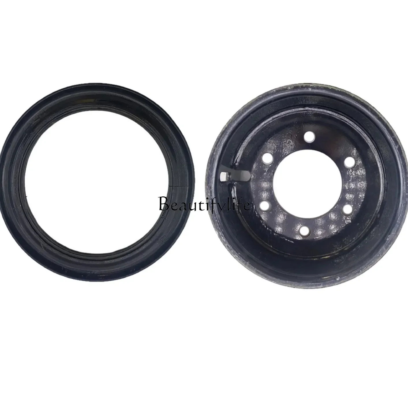 

Accessory toolsElectric forklift accessories CPD35J-C1 front wheel integral rim 23 * 10-12 steel ring