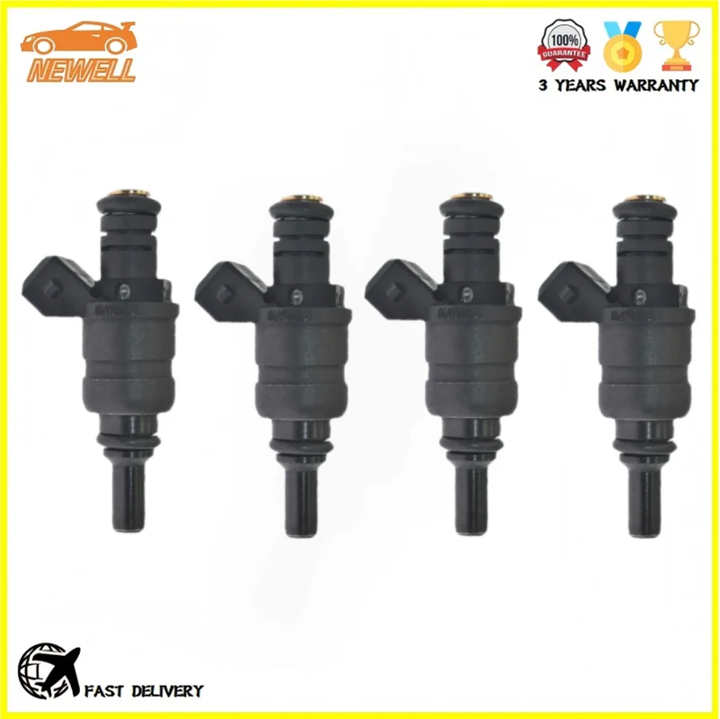 

4pcs 06A906031D 06A133317E Fuel injector For VW Skoda Golf Jetta Variant Audi A3 S3 1.8 Siemens Deka