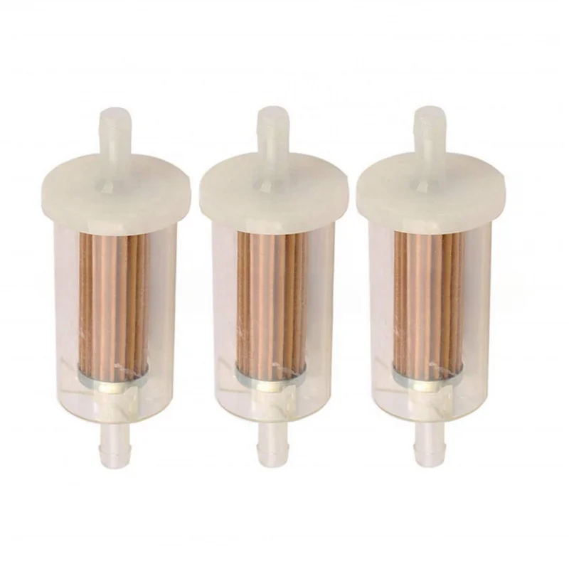 3PCS fuel filter 695666 is suitable for Briggs Stratton 845125 691035 5065 LLL