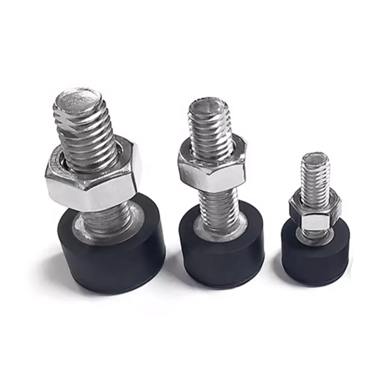 Rubber Head Low Elasticity Stop Buffer Stainless Steel Bolt M3 M4 M5 M6 M8 M10
