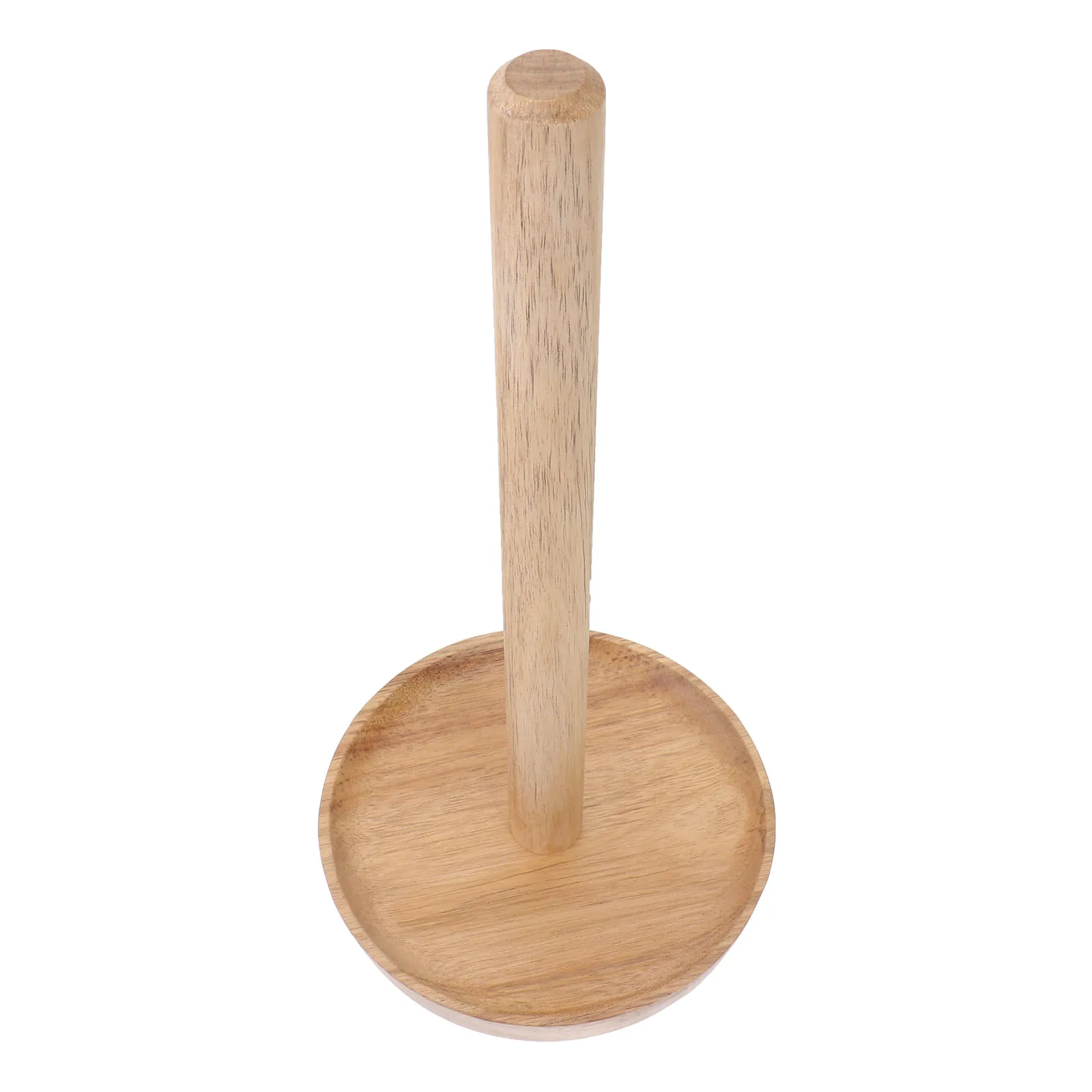 

Solid Wood Tissue Holder Sleek Design Anti Skid Pads Perfect for Bathroom Travel Wooden Roll Paper Reserve Holder