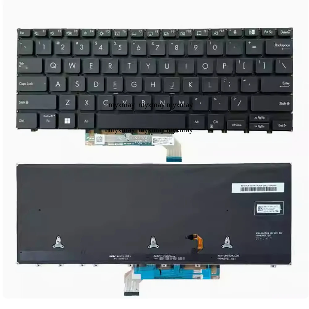 

US for Asus Expert Book B5302FE B5302CE B9450 Laptop Backlit Keyboard