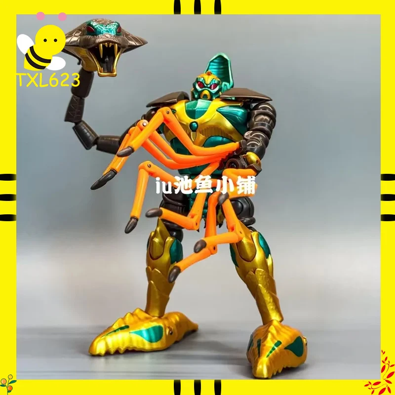 

Jiangyou vice Battler Beast Wars Quickstrike Metal Action Figure Transforming Toy Model for Halloween And Christmas Gifts