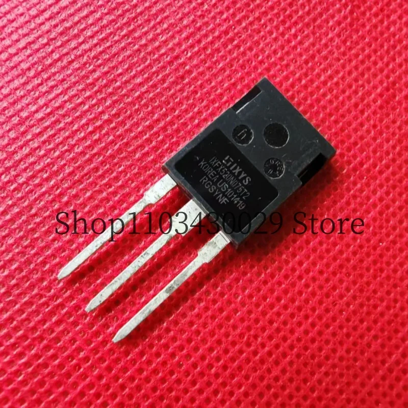 

10Pcs New and Original IXFX520N075T2 TO-247 520A 75V Power MOSFET Transistor