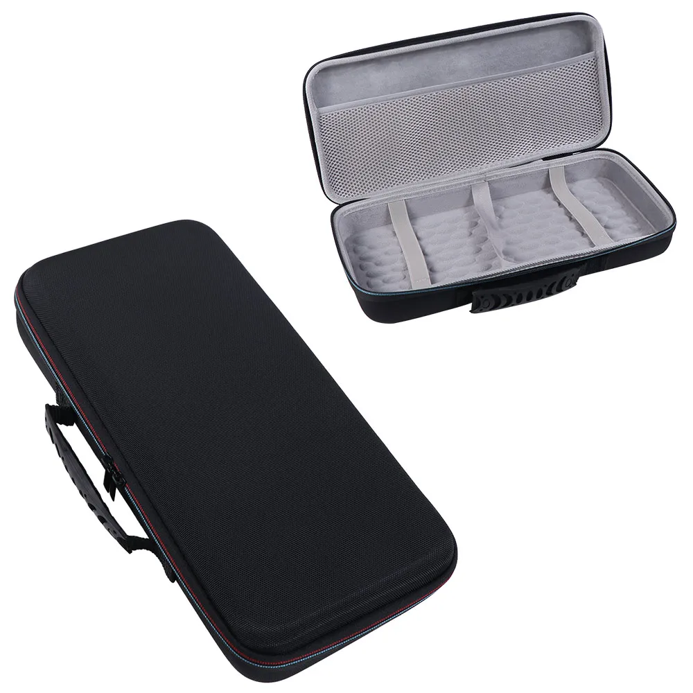 

EVA Keyboard Hard Shell Bag Double Zipper Dustproof Keyboard Carrying Bag Shockproof Sturdy Keyboard Case Pouch