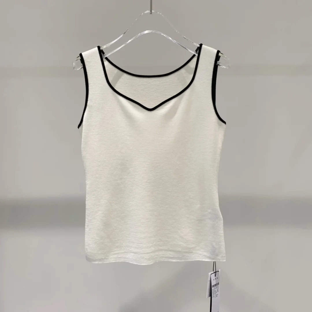 plus Size Women's Camisole Tank Top 300 Pounds Hide Belly Slimming Versatile Workwear Style Backless Single Piece Summer
