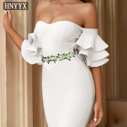 HNYYX Bridal Wedding Dress Rhinestone Belt Elegant Women Green Crystal Beaded Belt Wedding Party Gown Accessories Sash SA233