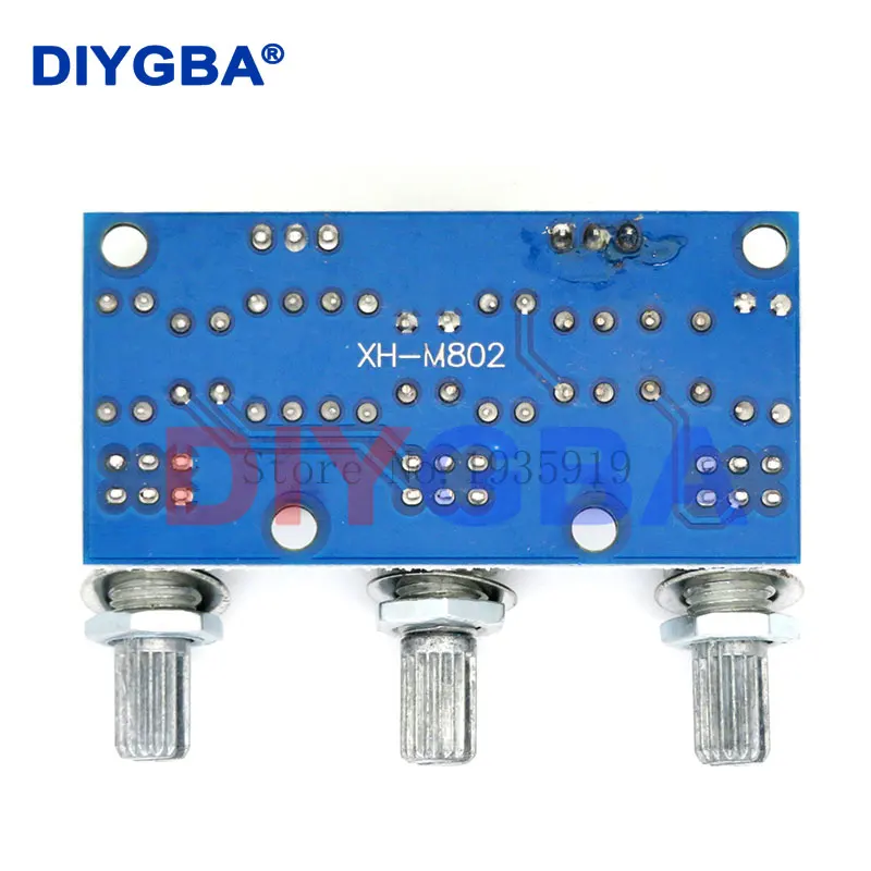 XH-M802 Passive Tone Board Amplifier Preamp Power Module Low High Sound Adjustment Electonic Diy Electronic PCB Board