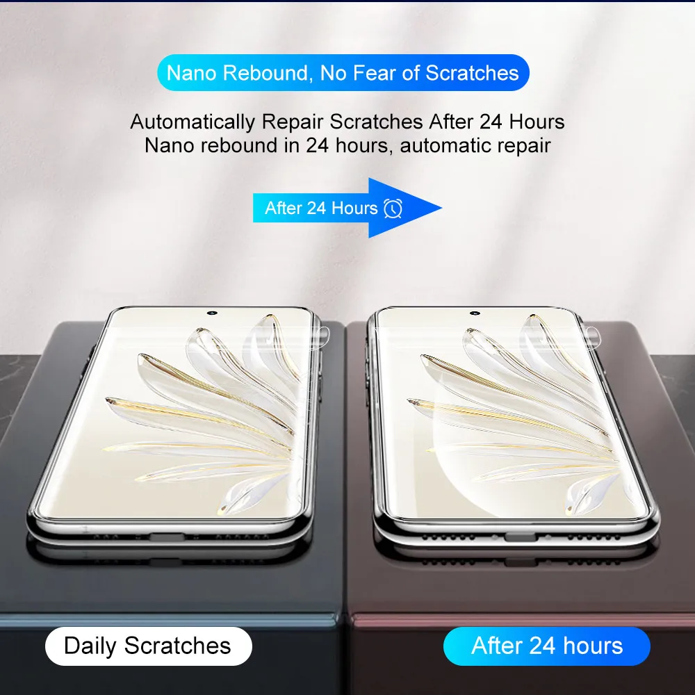 3PCS หน้าจอป้องกันฟิล์มสำหรับ Honor 70 Pro Soft Hydrogel ฟิล์ม Honor70Pro 60 70 Pro 70pro Xonor Honar 60pro protector ไม่ใช่แก้ว