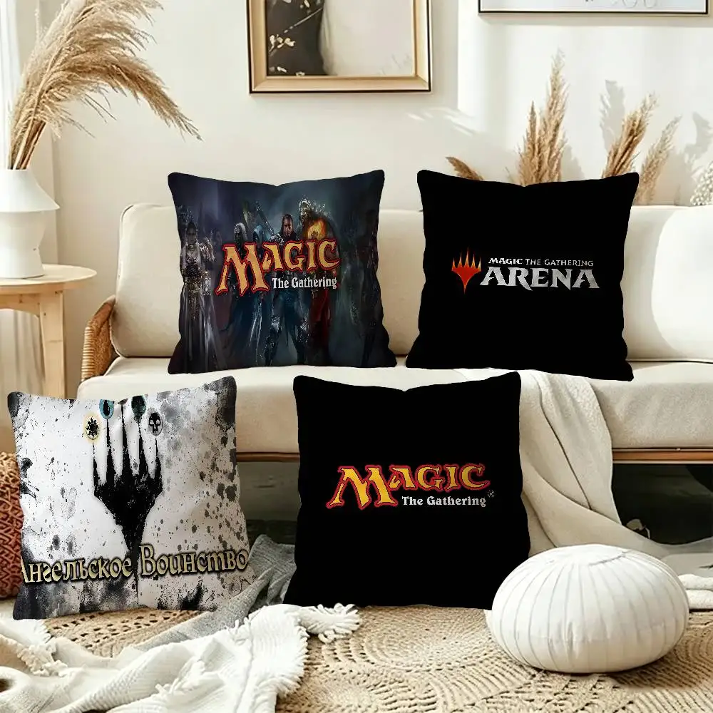 Gamer M-Magic The G-Gathering Personalized Pillow Dust Cover Bedroom Kids Party Decoration Pillowcase Birthday Children Gift